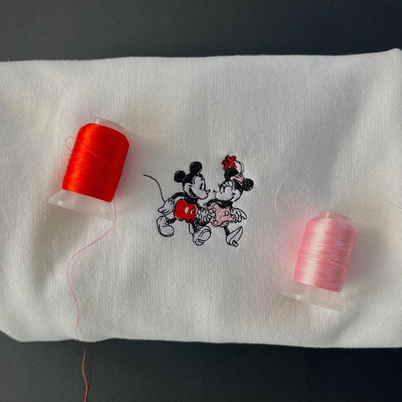 EMBROIDER - VINTAGE MINNIE & MICKEY MOUSE - Picture 4 of 6